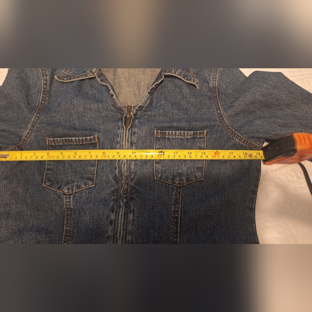 SOLD Reitmans Blue Denim Dress - Picture 10 of 10